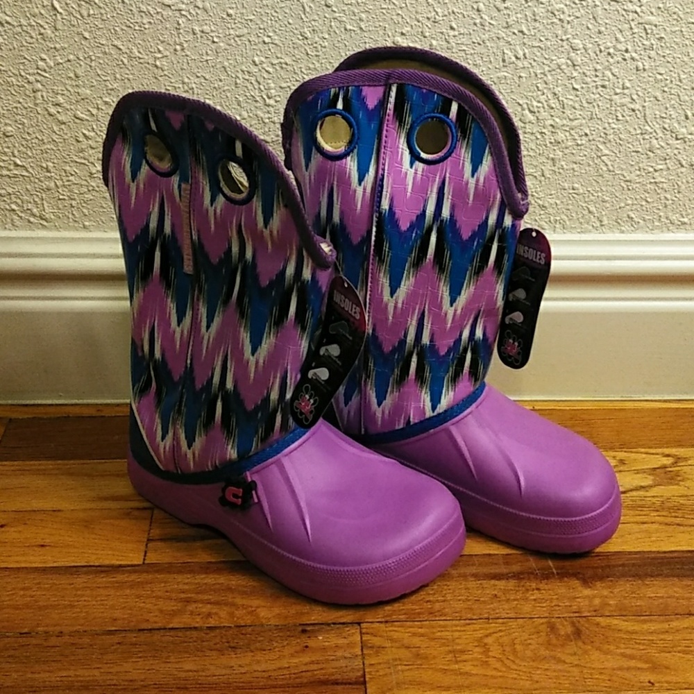 Purple Kracomukers Boots